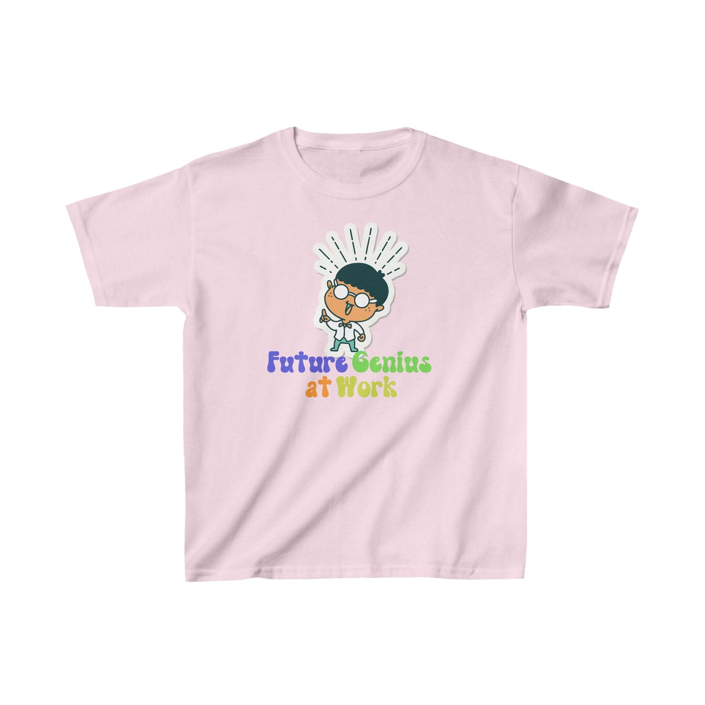 Kids Future Genuis At Work Ultimate Comfort T-Shirts