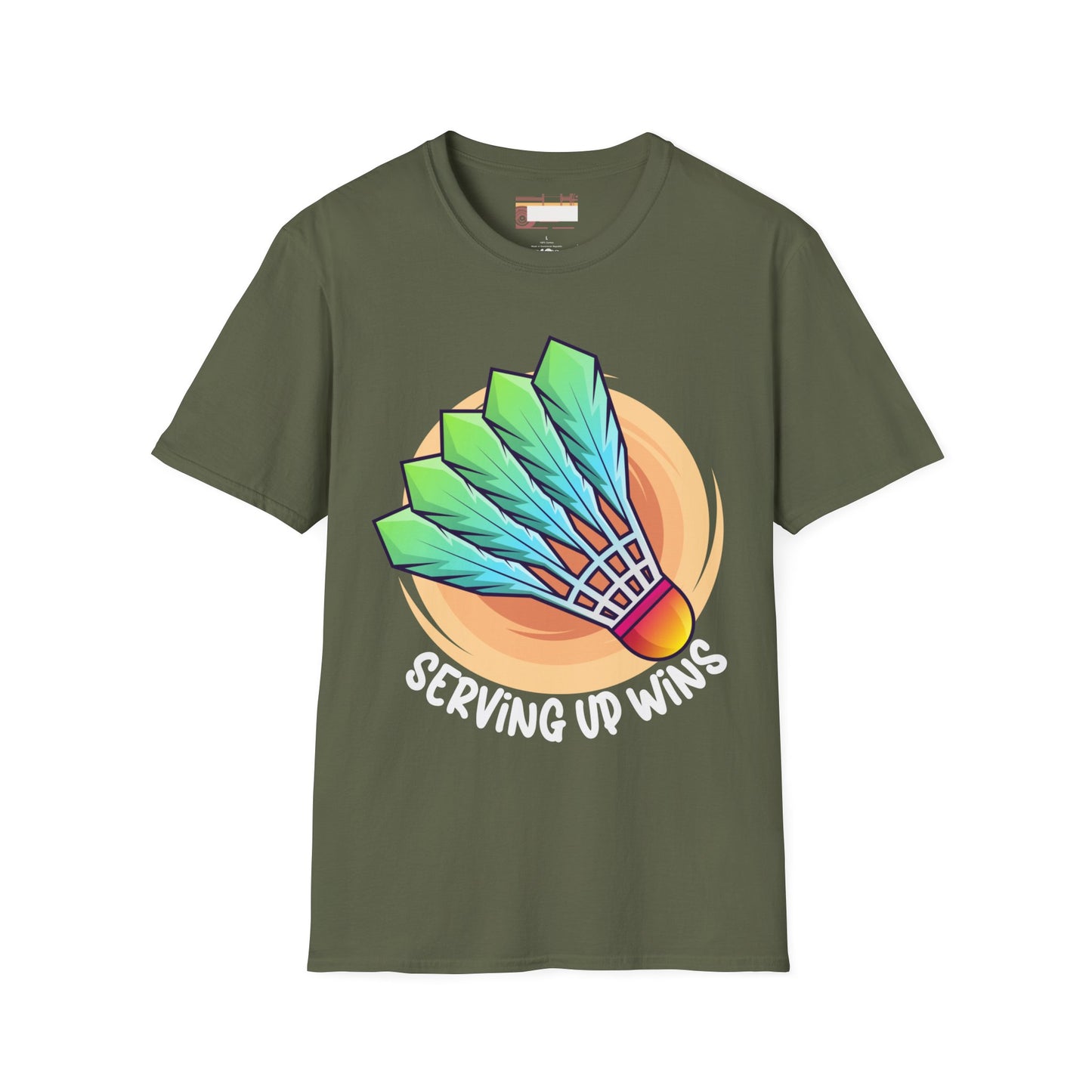 Badminton Game Day Graphic Comfort Unisex T-shirt