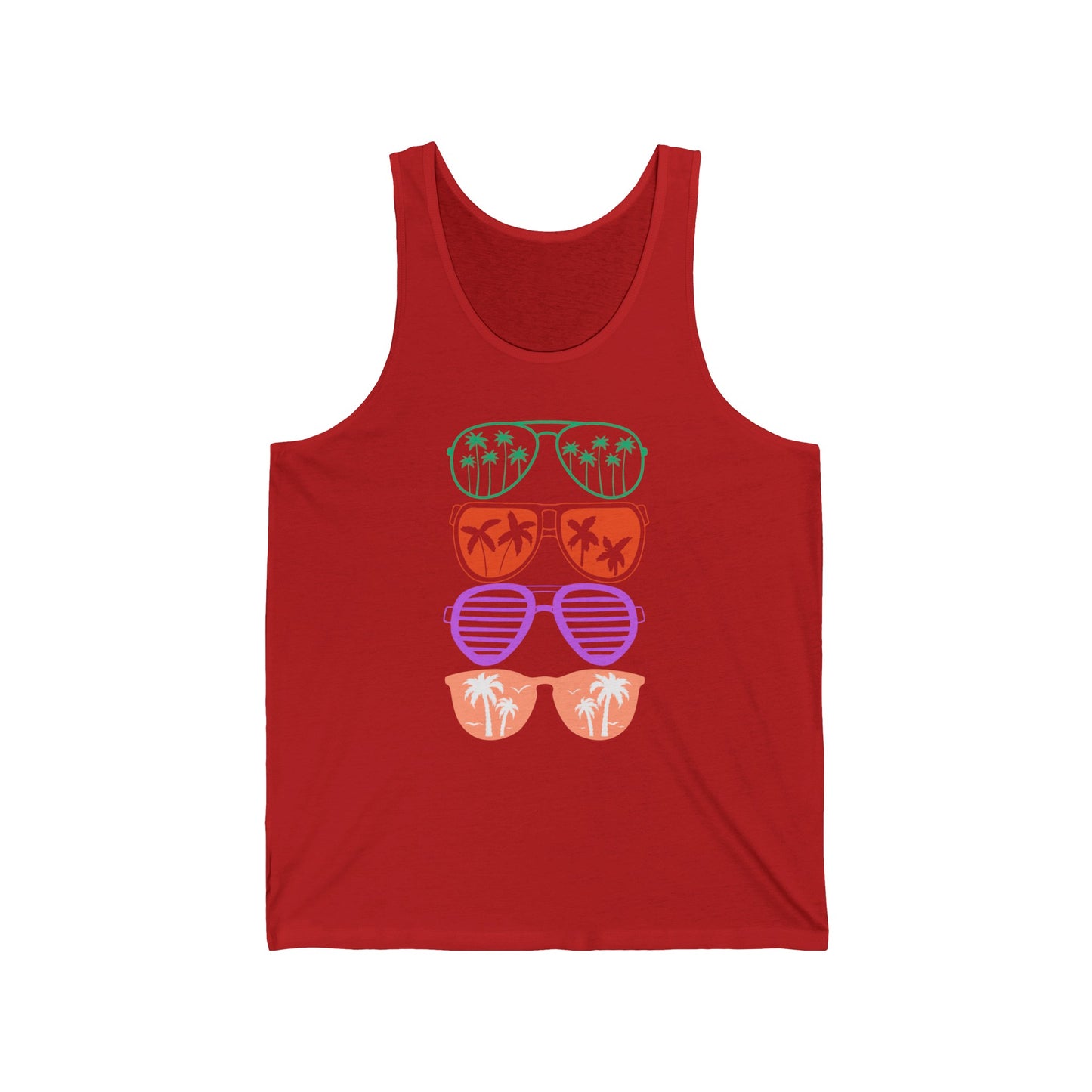 Graphic Summer Shades Ultimate Comfort Styled Unisex Tank Top