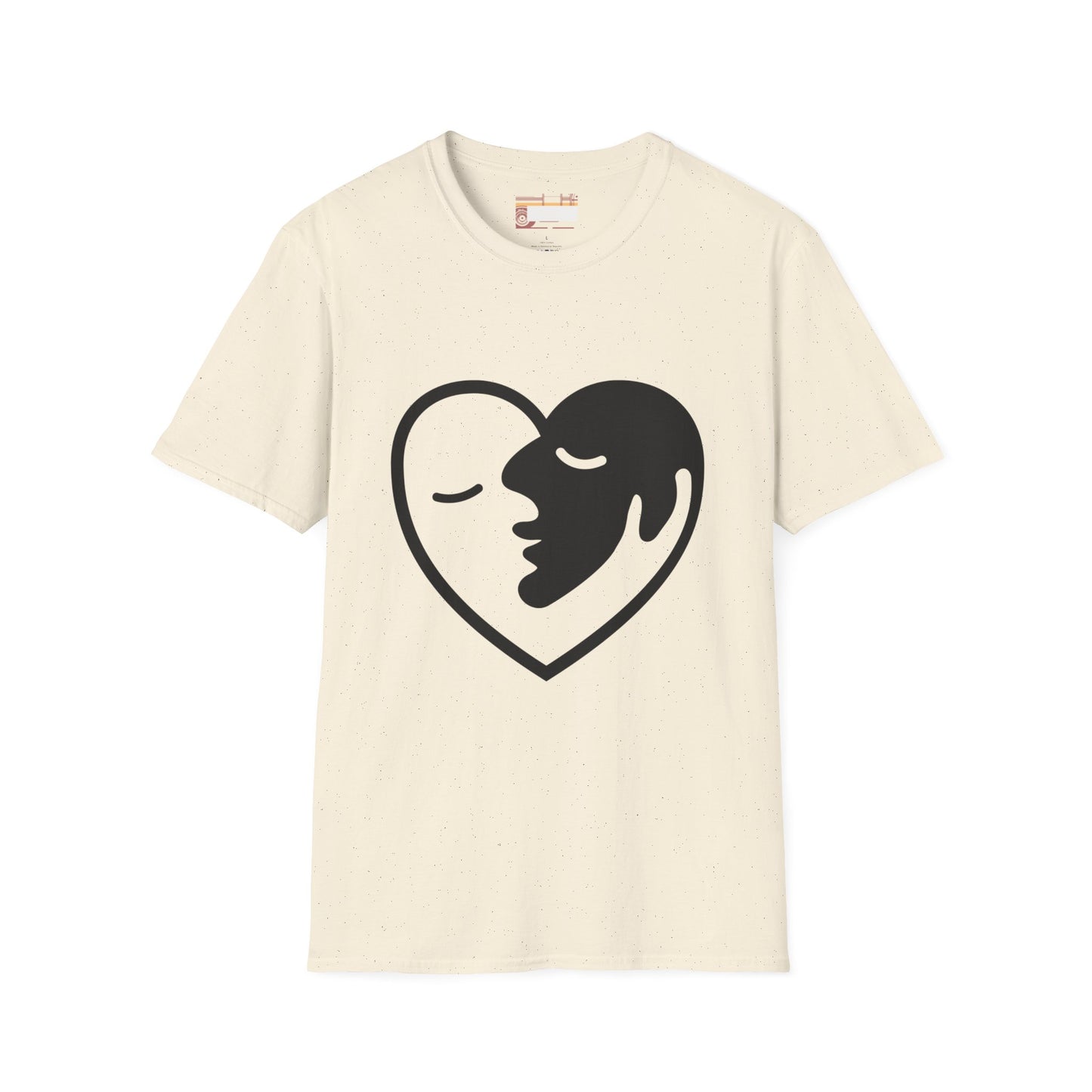 Love Designed Two Faced Unisex Minimalist Comfort T-shirt