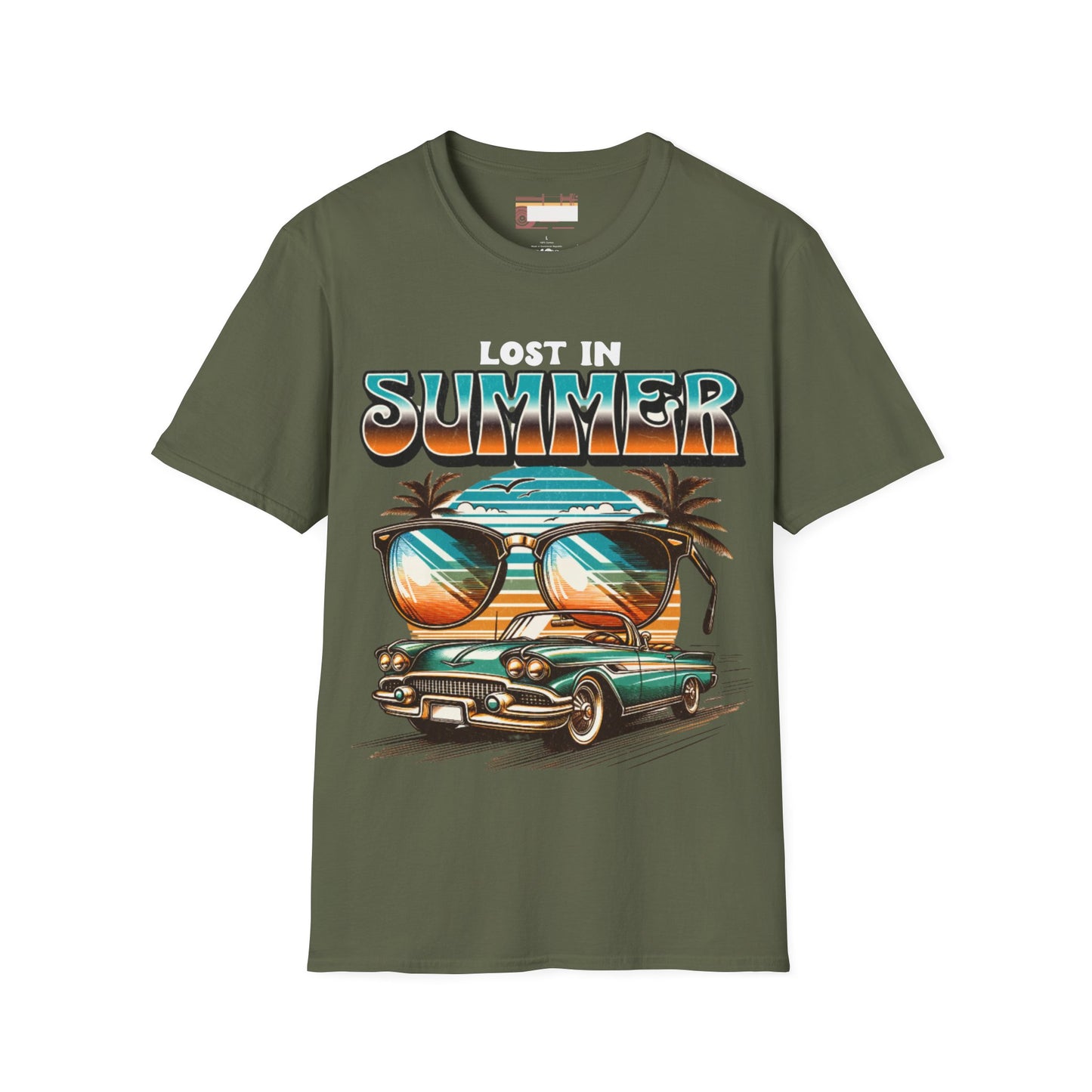 Graphic Summer Vibes Comfort Styled T-shirts