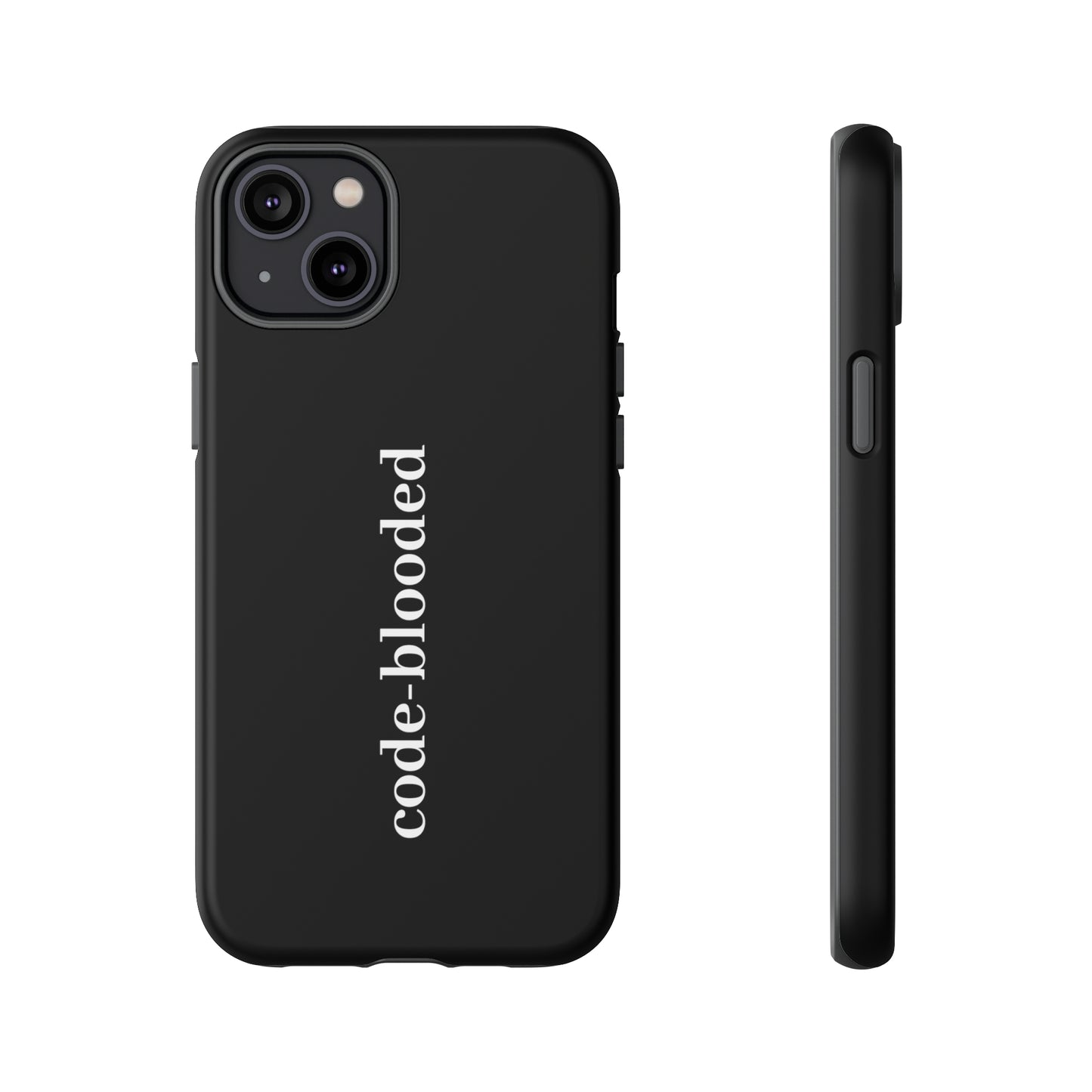 Code Blooded (Technology Programmers) iPhone Case