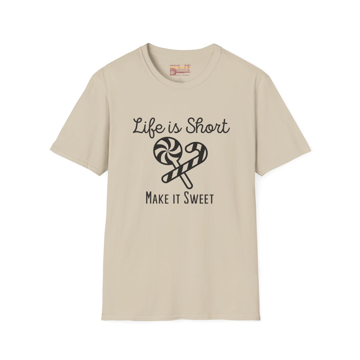 Live is Short Classic Summer Ultimate Comfort Motivational Styled Unisex T-shirt
