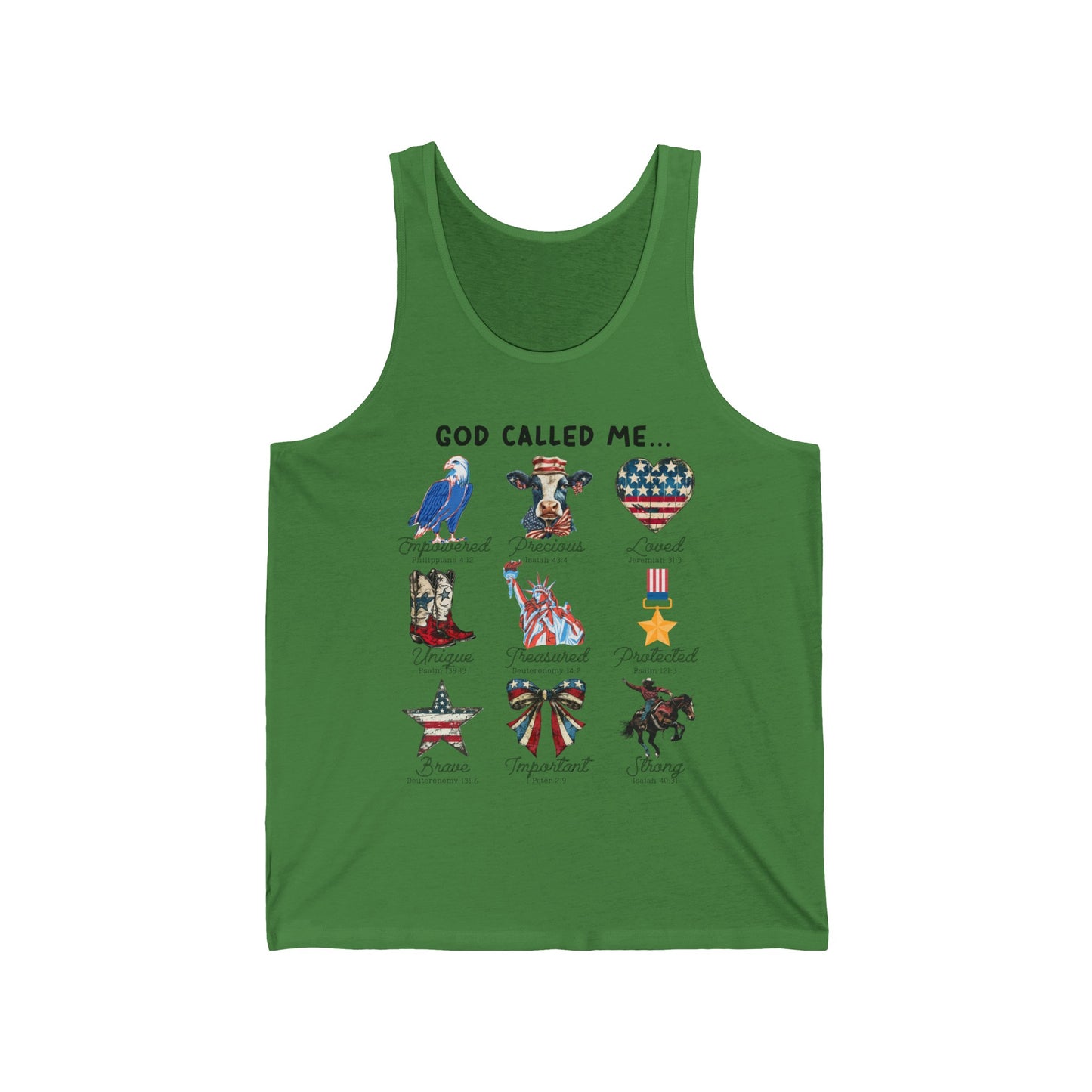 American Independence Graphic Ultimate Comfort Styled Unisex Tank Top