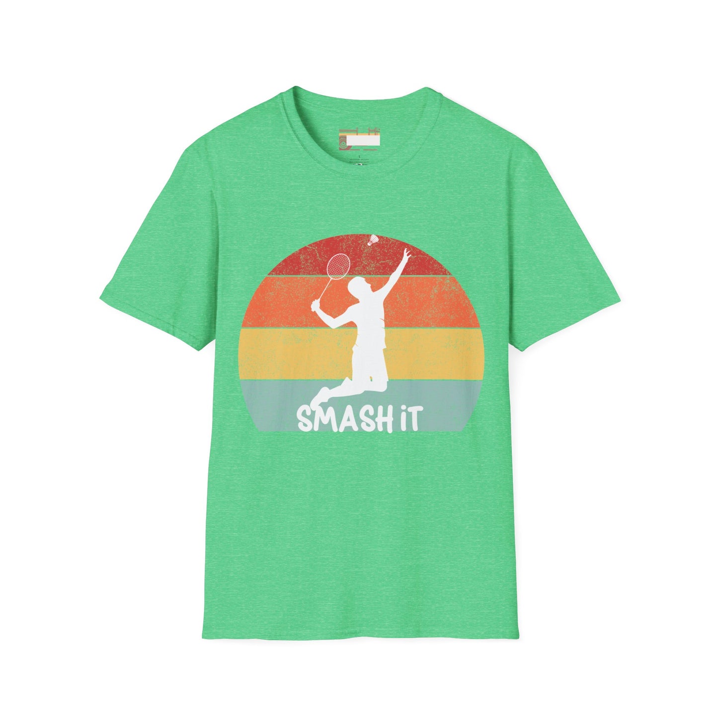 Badminton Game Day Graphic Comfort Unisex T-shirt