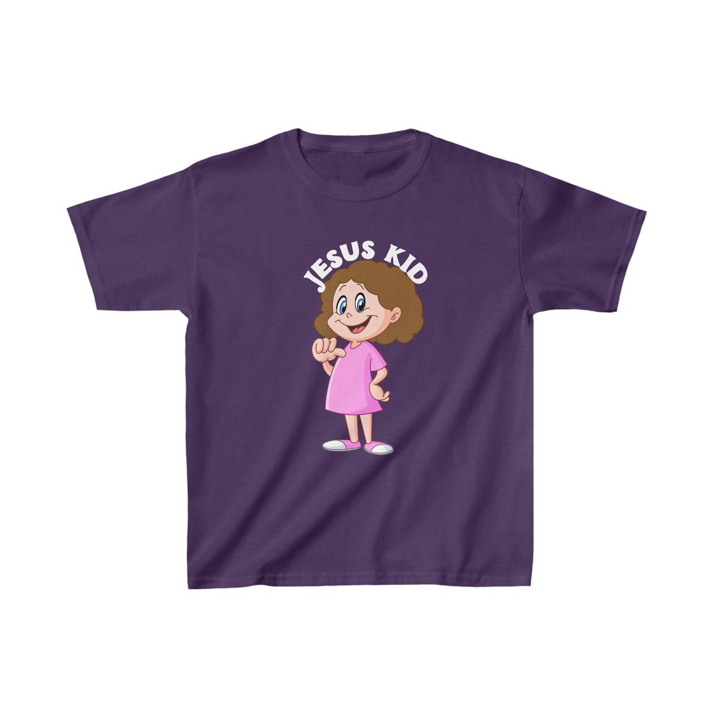 Designed Jesus Kid Graphic Print T-shirts