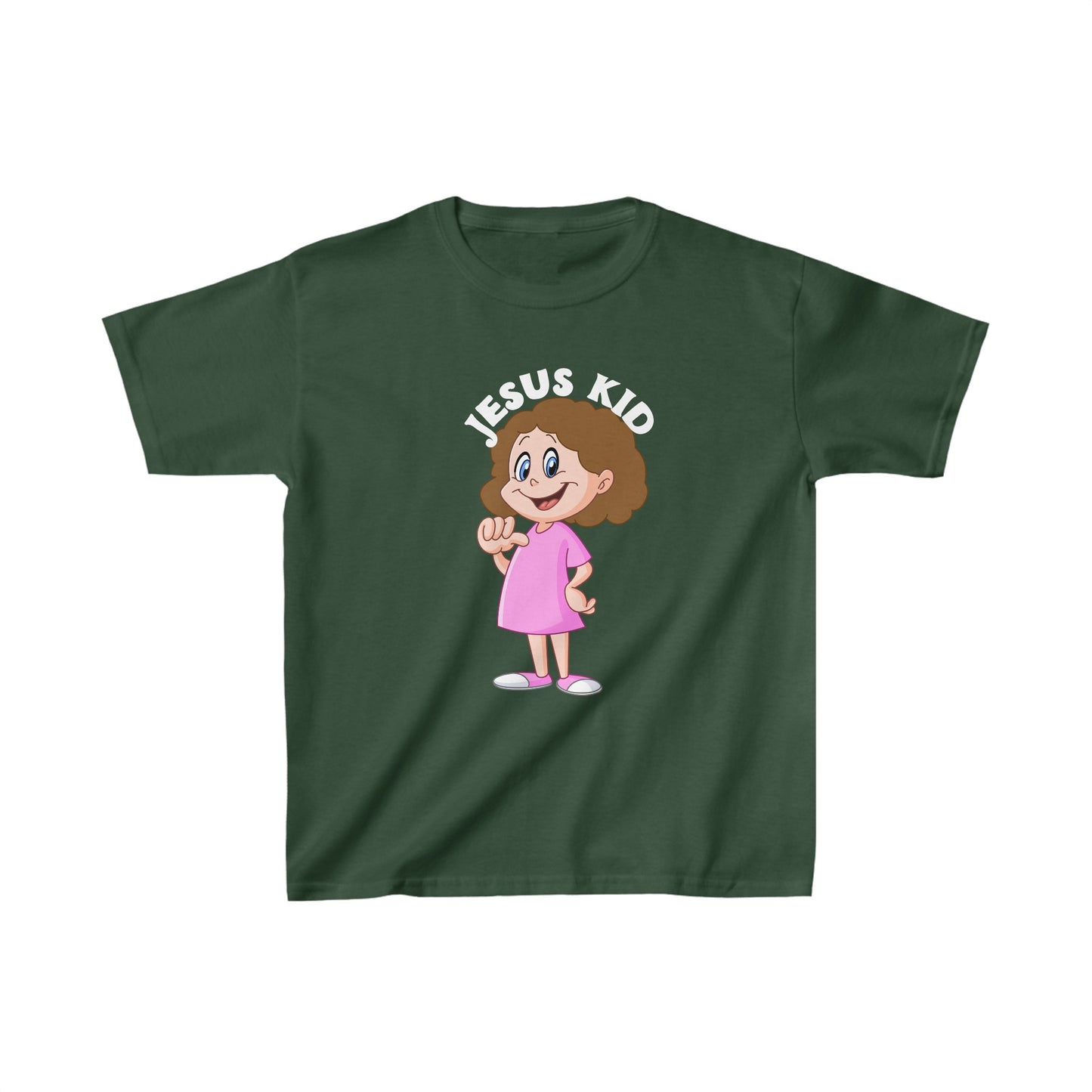 Designed Jesus Kid Graphic Print T-shirts