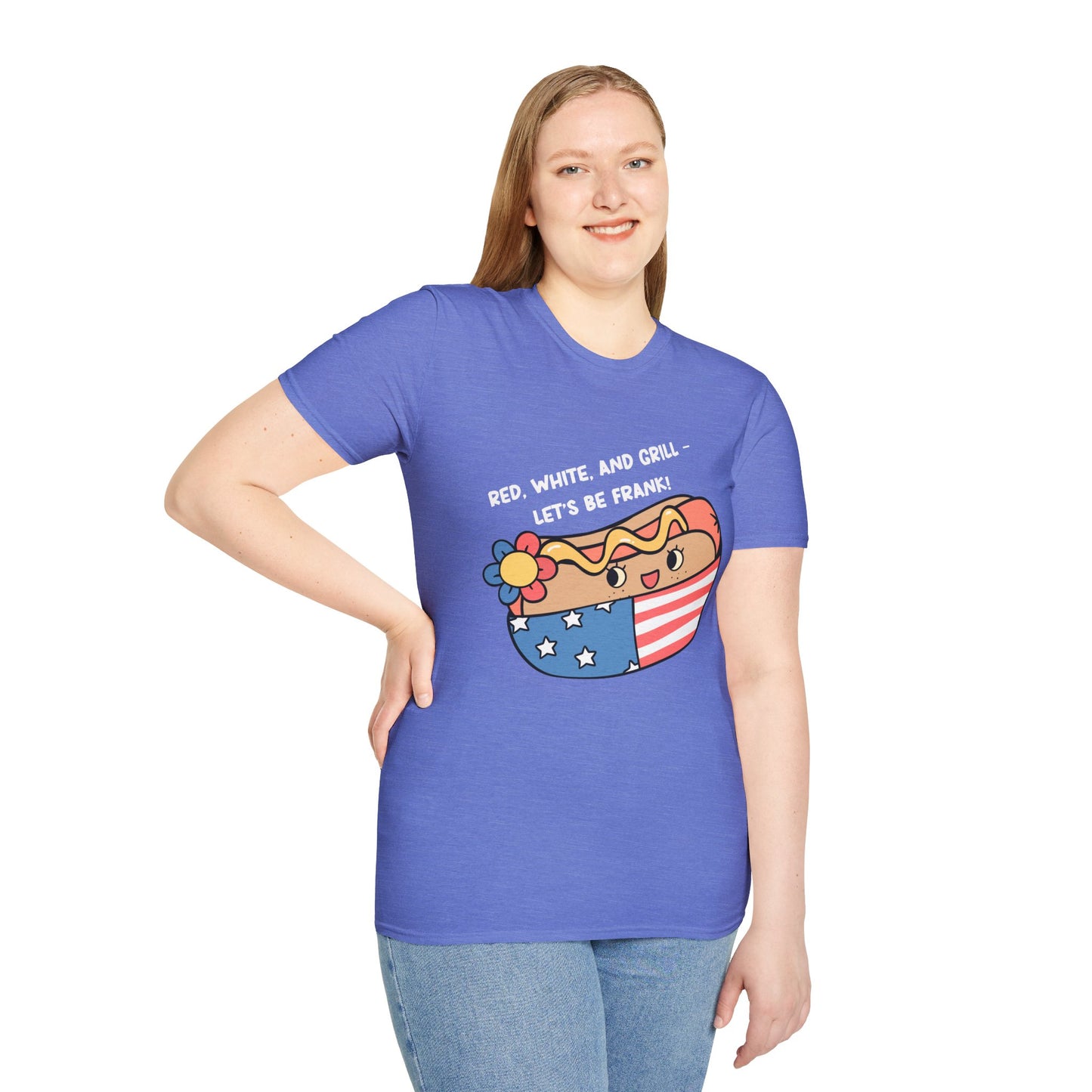 Red, White And Grill-Lets Be Frank. July 4th Ultimate Comfort Unisex T-shirt
