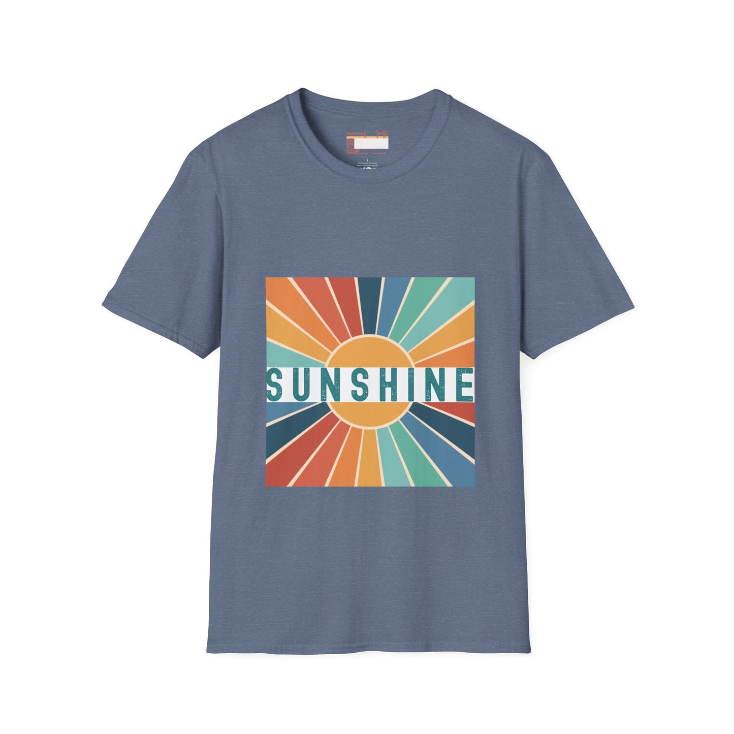 Retro Sunshine Tees, Hiking Summer Designed Comfort T-shirt