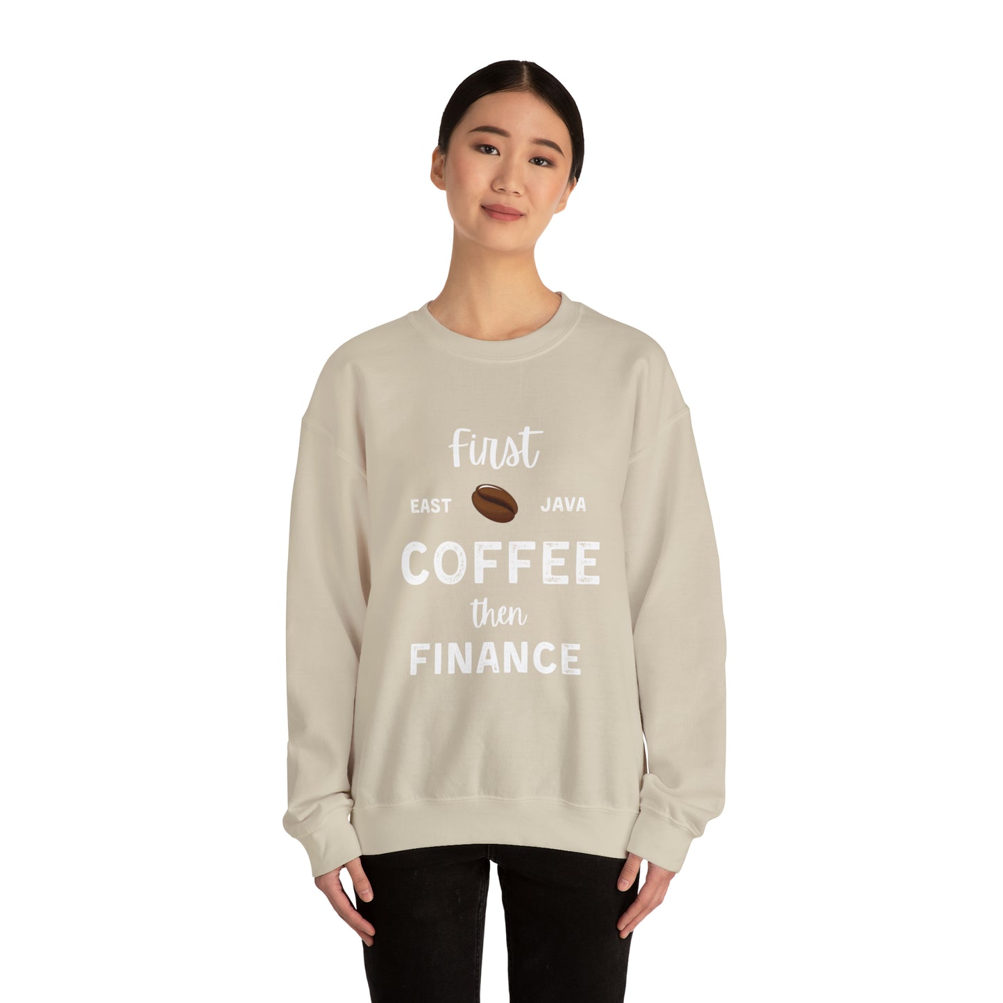 First Coffee Then Finance Unisex Sweatshirt