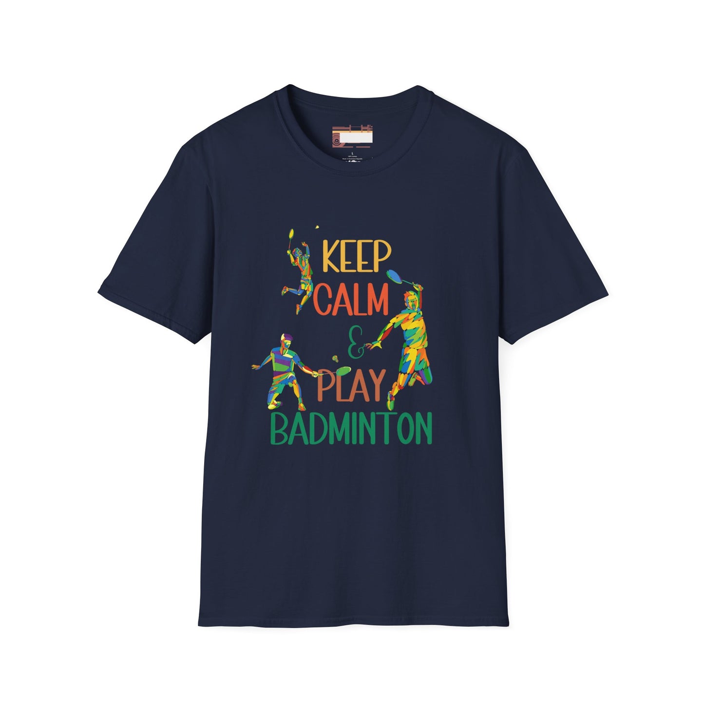 Badminton Game Day Graphic Comfort Unisex T-shirt