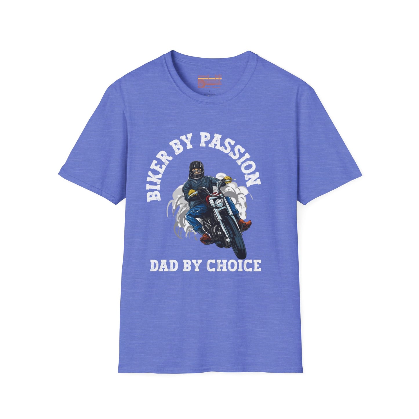 Biker By Passion Dad Ultimate Comfort Unisex Fathers Day T-shirt