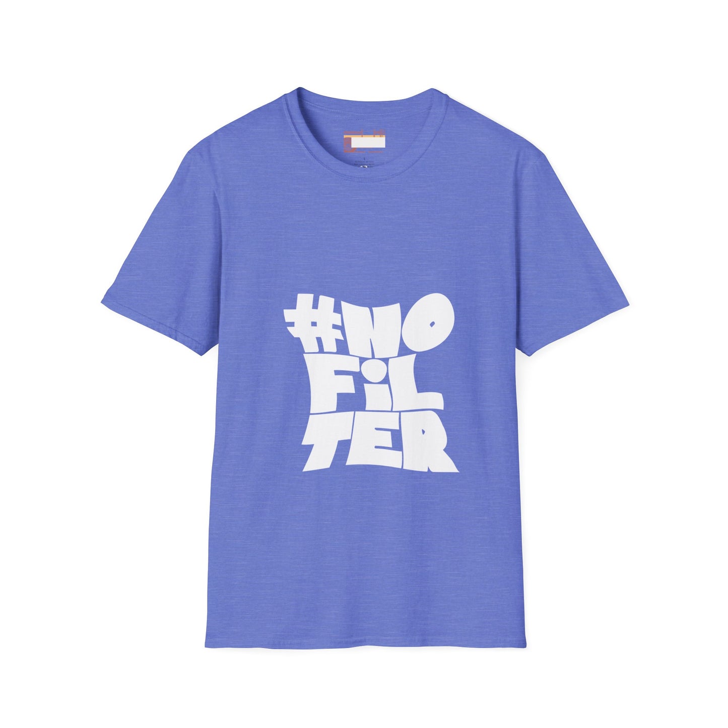 Graphic No Filter Designed Comfort Unisex T-shirt