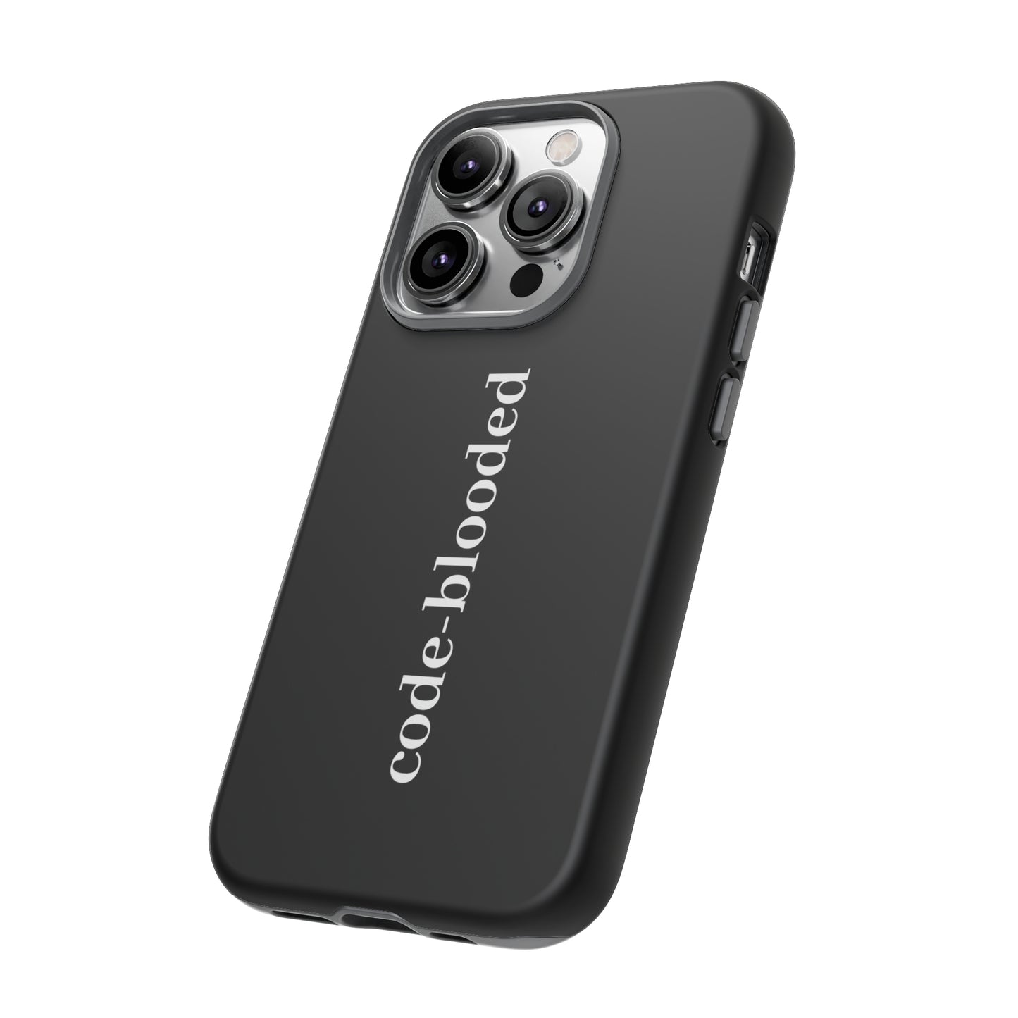 Code Blooded (Technology Programmers) iPhone Case