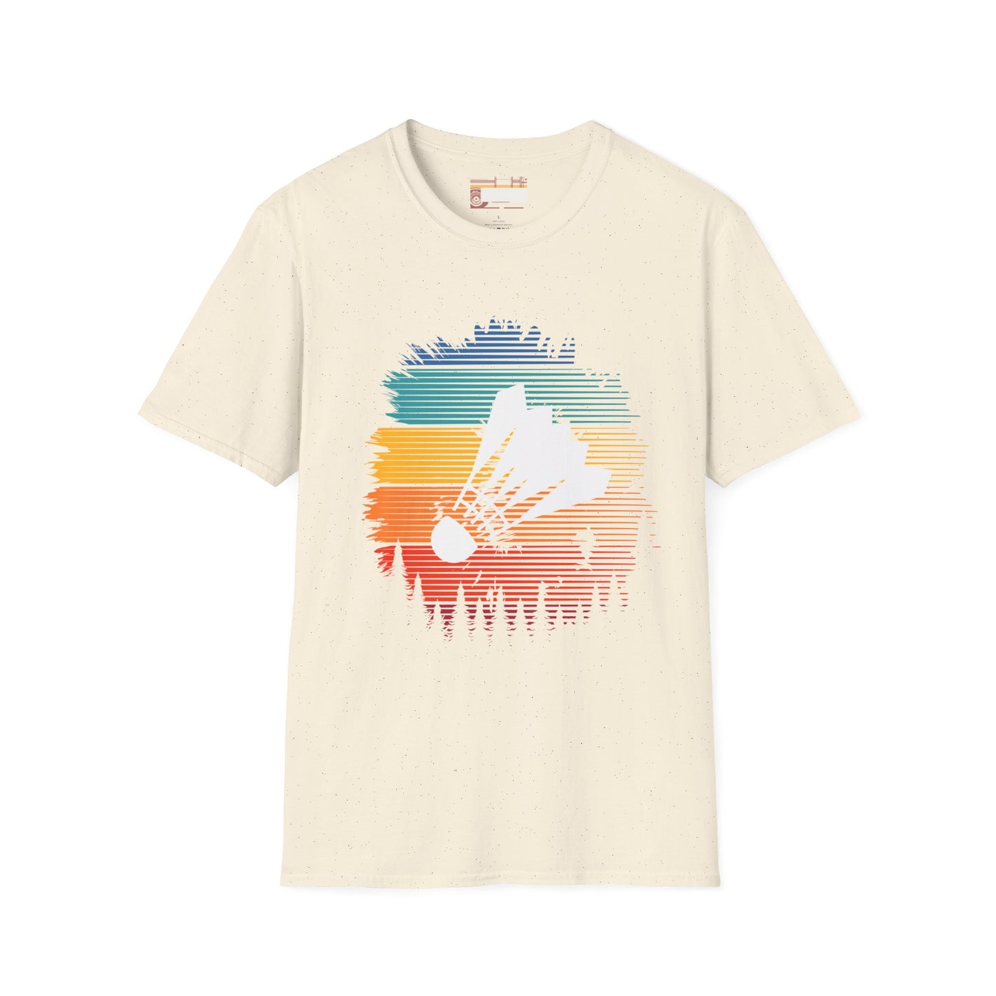 Badminton Game Day Graphic Comfort Unisex T-shirt