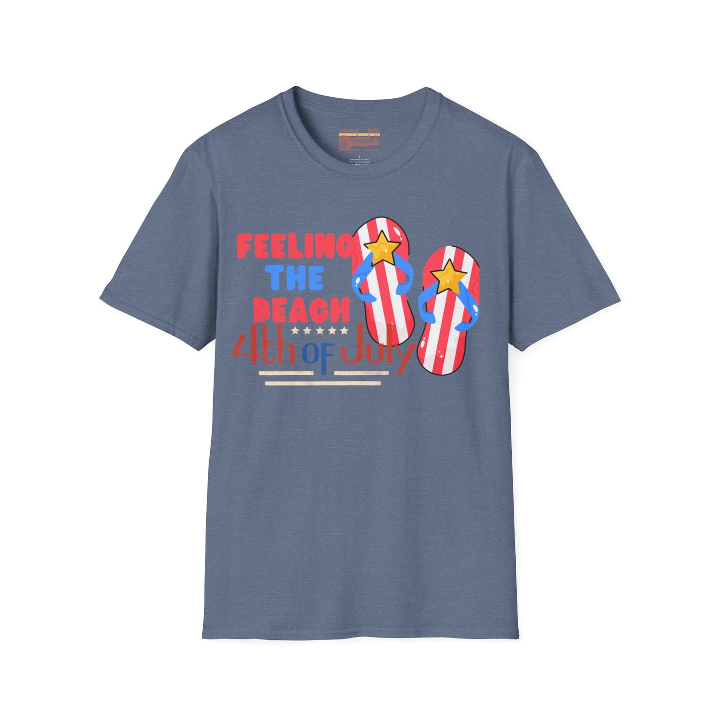 Feeling Like The Beachy This Independence Day July 4th Ultimate Comfort Unisex T-shirt