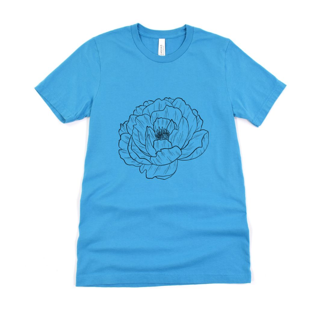 Floral Design Graphix Ultimate Comfort Styled T-shirt