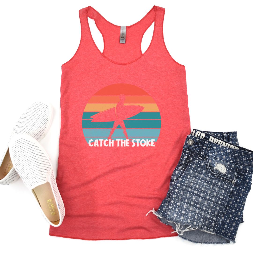 Catch The Stroke Summer Ultimate Comfort Styled Unisex Tank Top