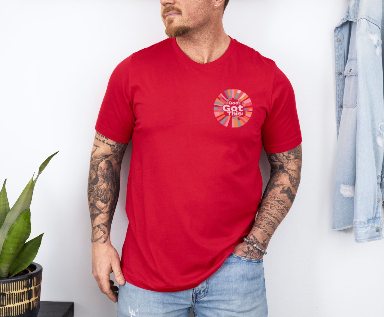 Christian Gospel Unisex Christian Bible God Got This Graphic Shirt