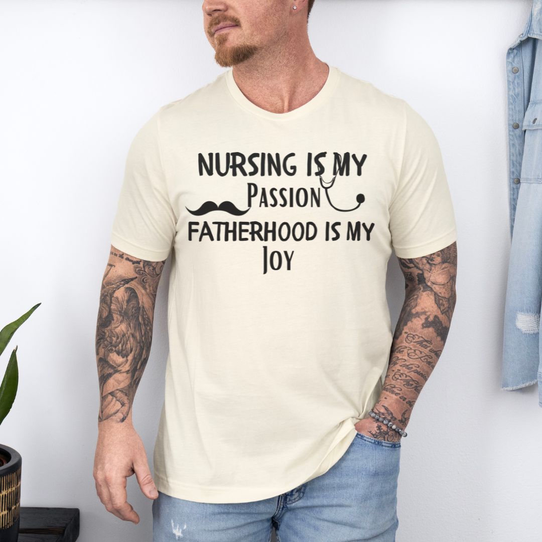 Nursing Is My Passion Ultimate Comfort Unisex Nurse T-shirt