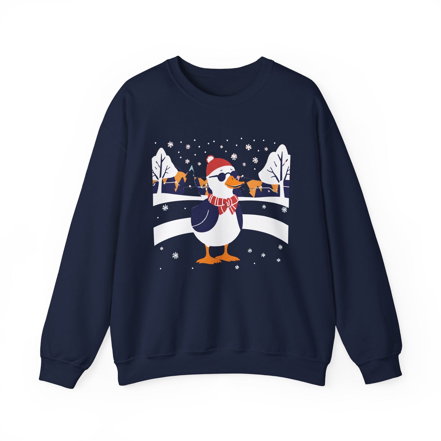 Graphic Designed Holiday Christmas Unisex Crewneck Sweatshirt