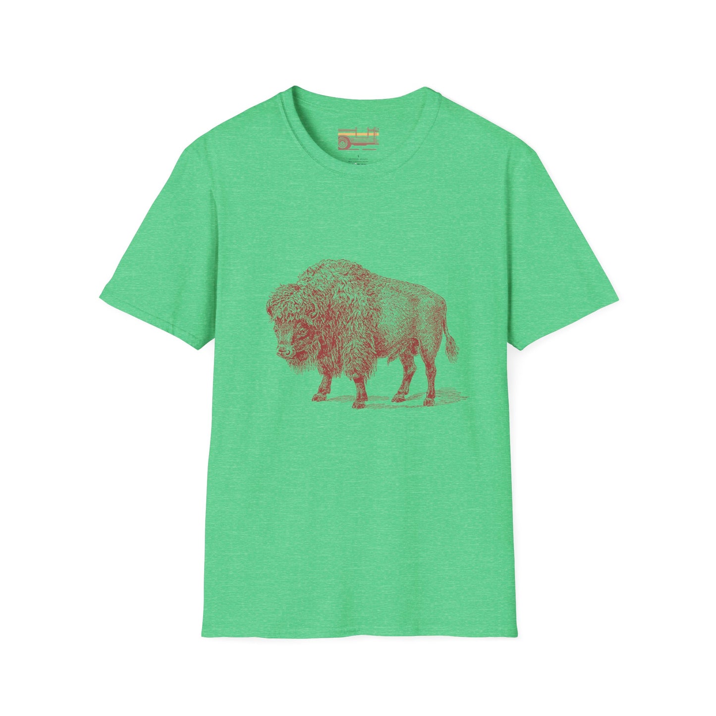 Minimalist Graphic Designed Animal Bison Ultimate Comfort Unisex T-shirt