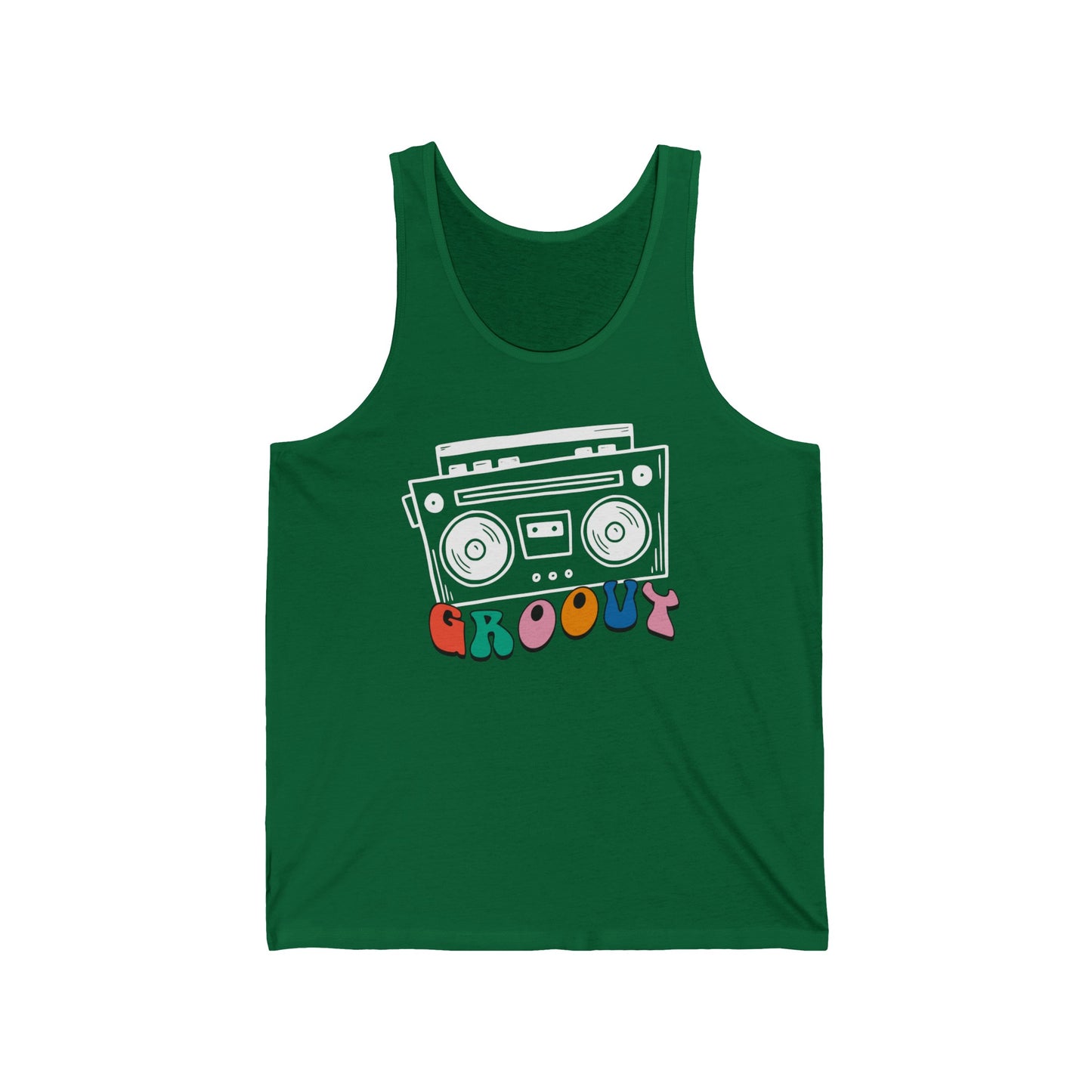 Groovy Retro Vintage Graphic Ultimate Comfort Styled Unisex Tank Top