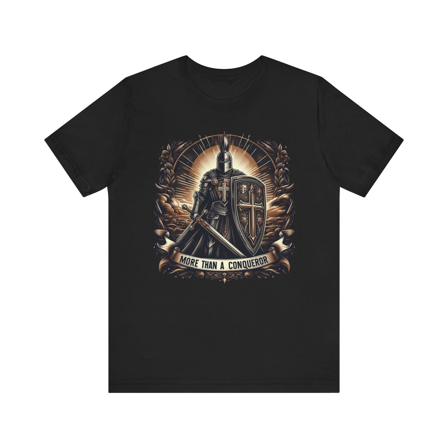 Christian Gospel Unisex More Than A Conqueror T-Shirt