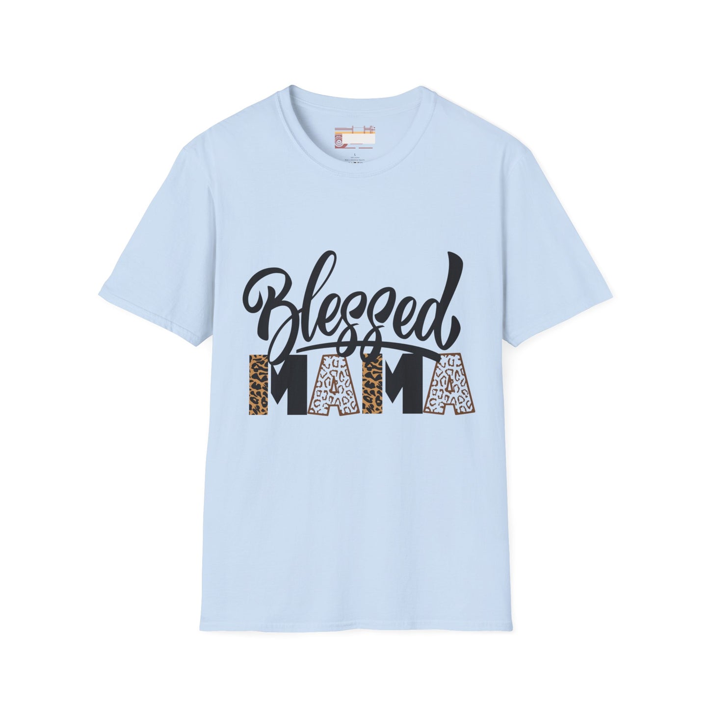 Graphic Blessed Mama Comfort Styled T-shirts