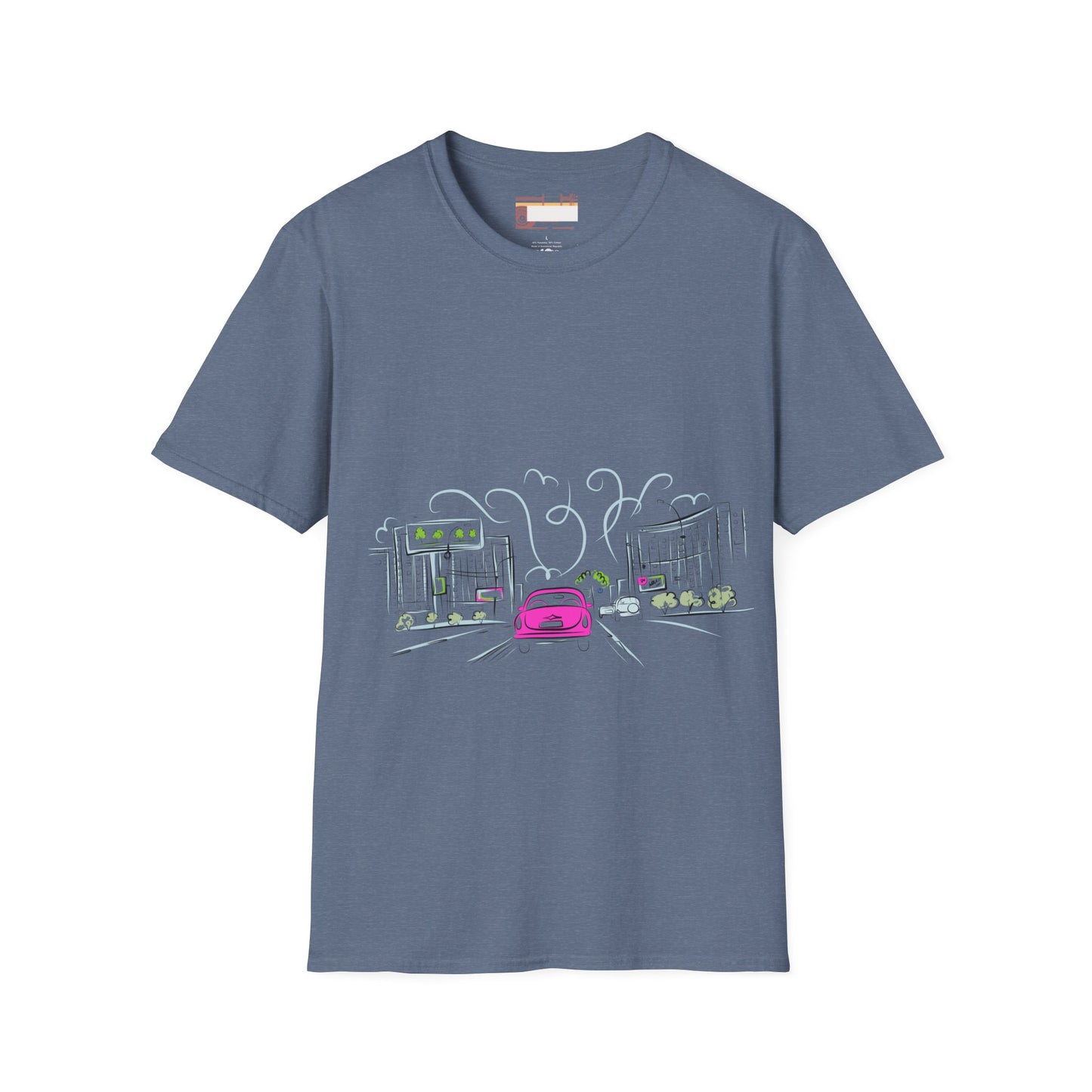 Graphic City Drama Designed Comfort Unisex T-shirt