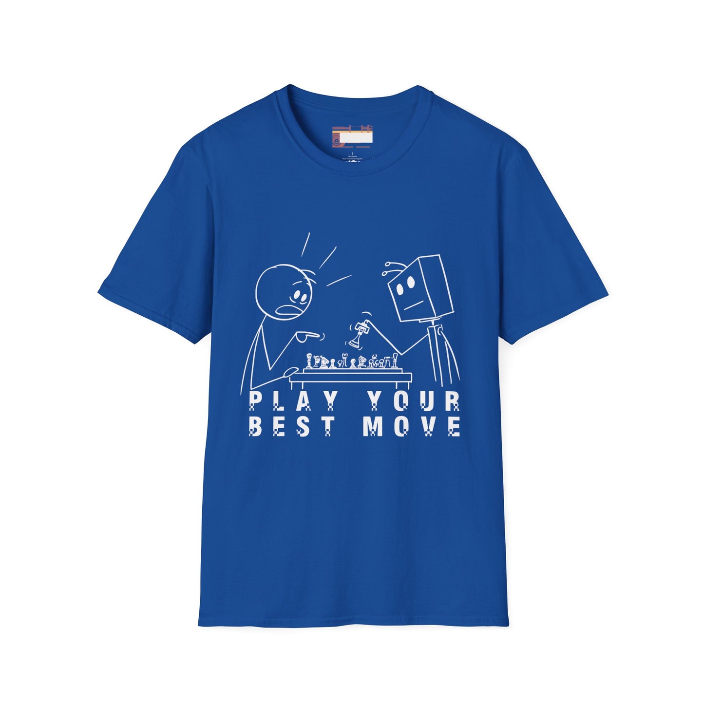 Graphic Chess Tees Chess Tournament Player Unisex Minimalist Comfort T-shirt