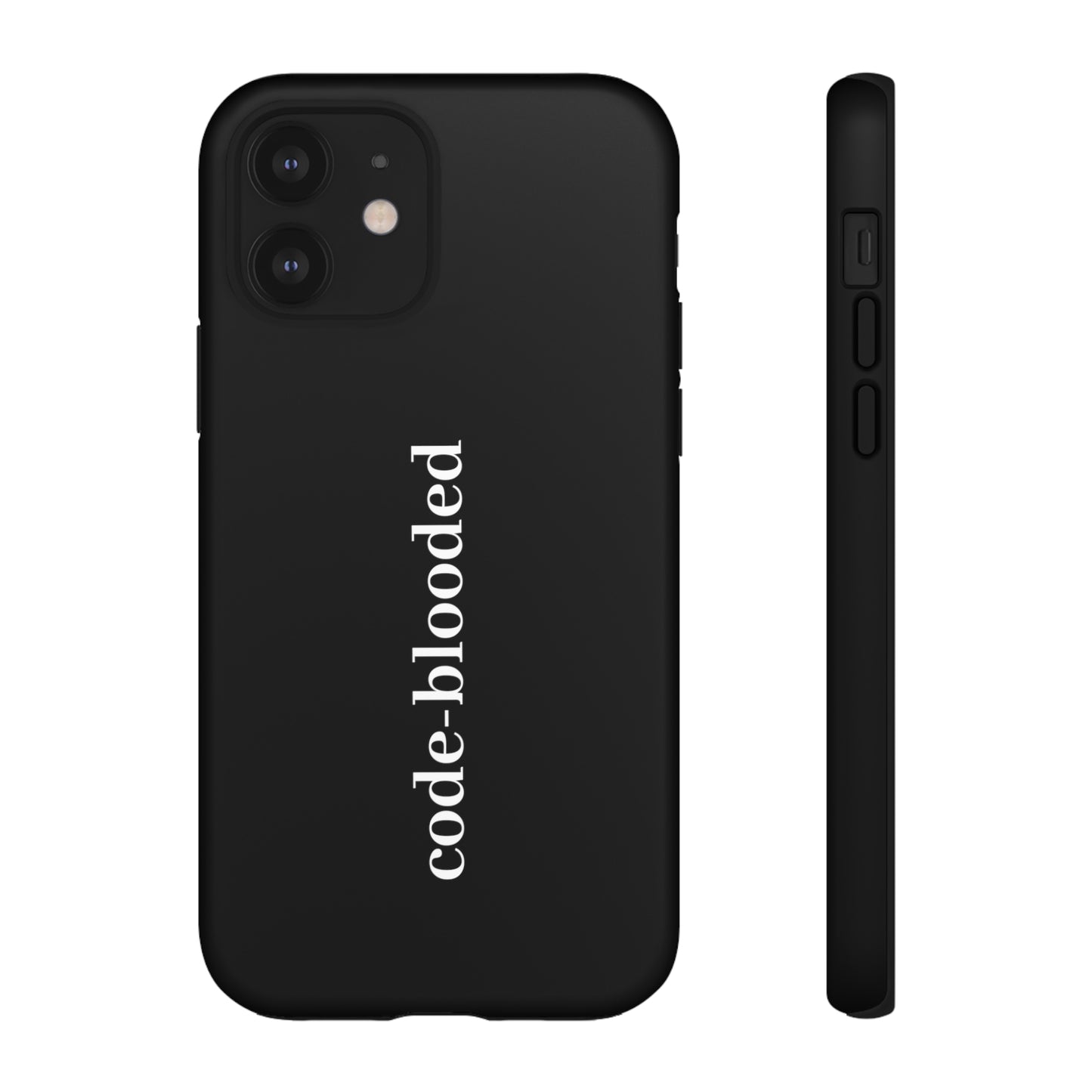 Code Blooded (Technology Programmers) iPhone Case