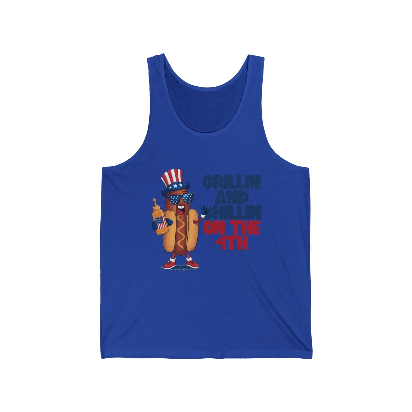 American Independence Graphic Ultimate Comfort Styled Unisex Tank Top