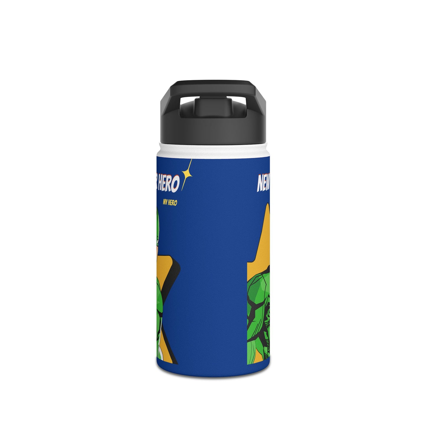 Graphic Designed Kids Stainless Steel Water Bottle, Standard Lid