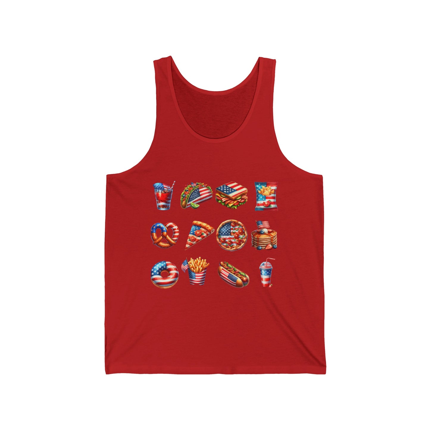 American Independence Graphic Ultimate Comfort Styled Unisex Tank Top