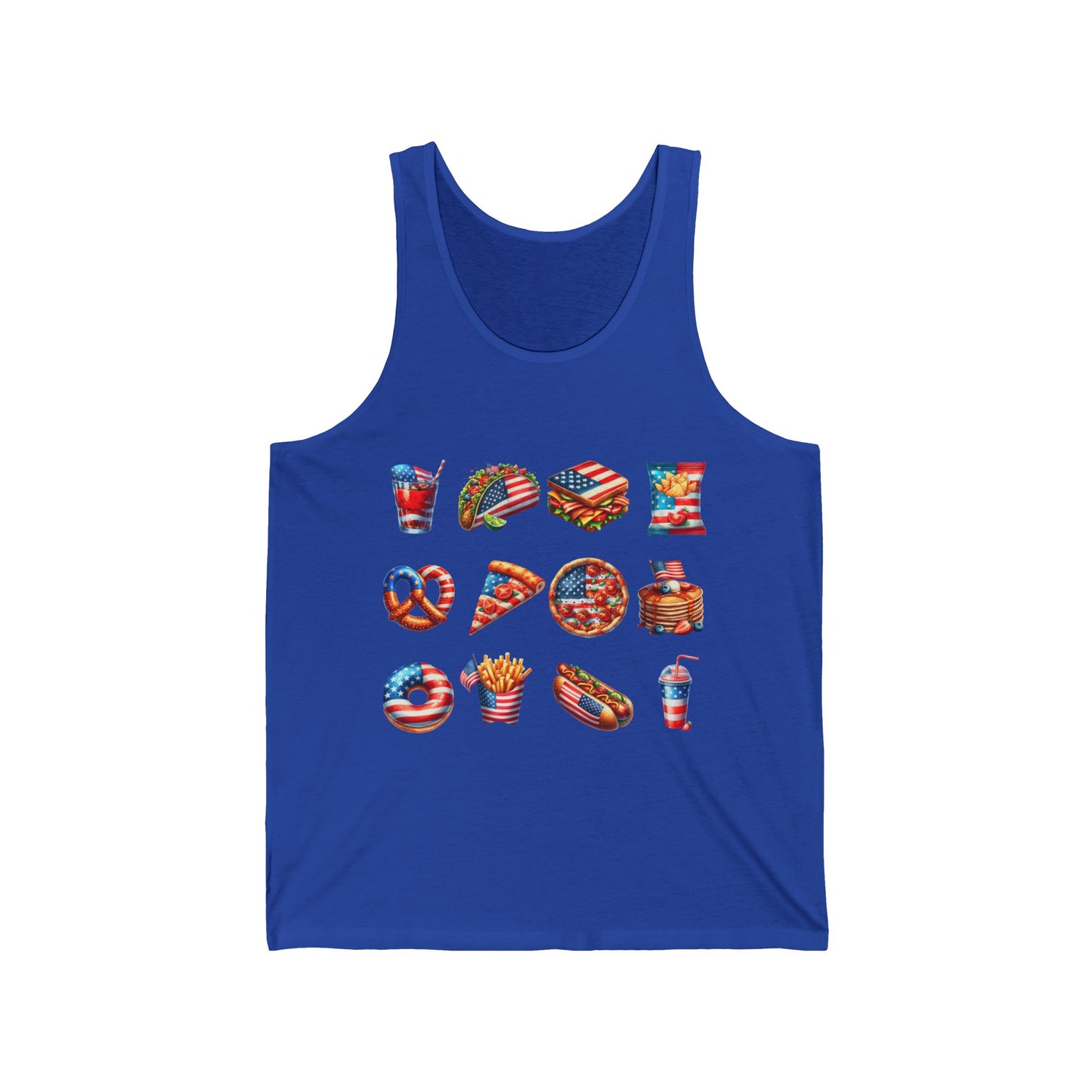American Independence Graphic Ultimate Comfort Styled Unisex Tank Top