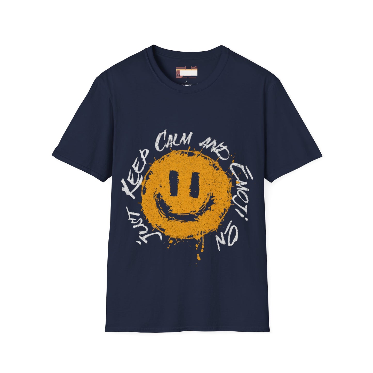 Graphic Emojis Designed Comfort Styled Minimalist T-shirts