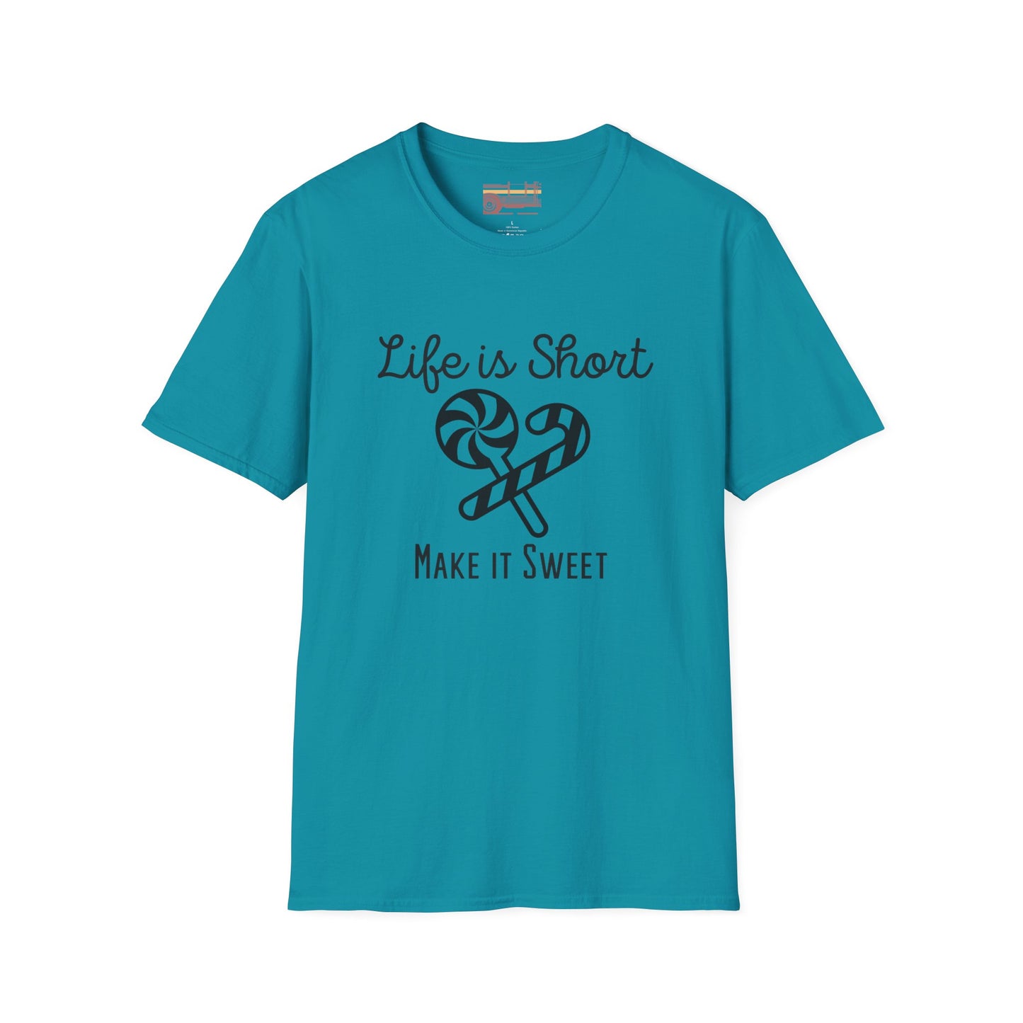 Live is Short Classic Summer Ultimate Comfort Motivational Styled Unisex T-shirt