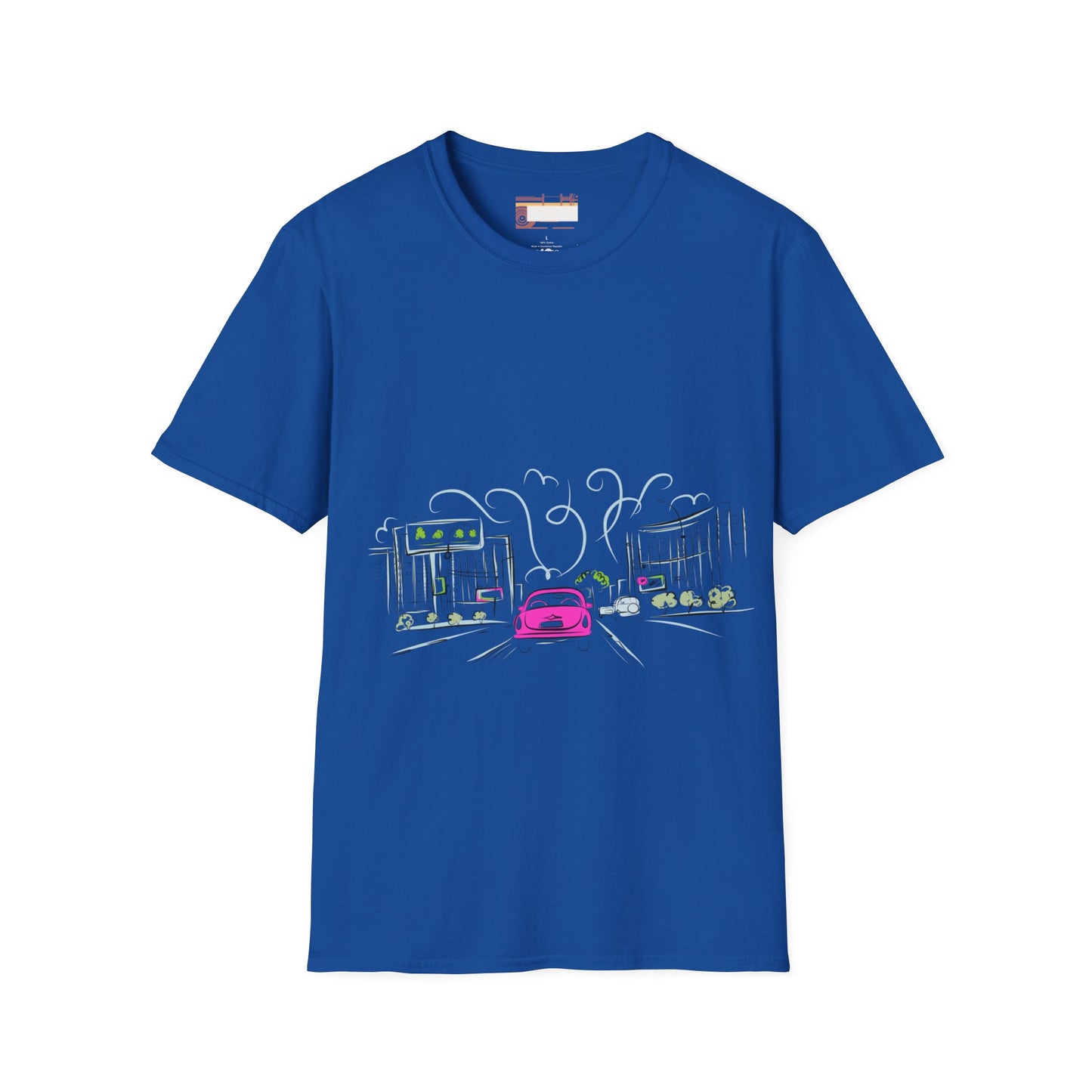 Graphic City Drama Designed Comfort Unisex T-shirt