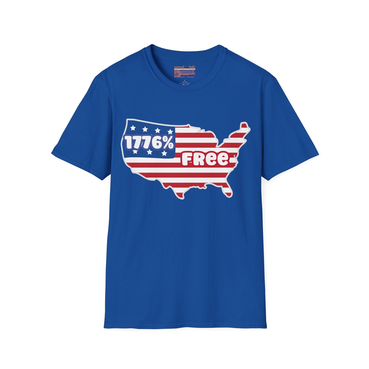 1776 percent Free, July 4th Ultimate Comfort Unisex T-shirt