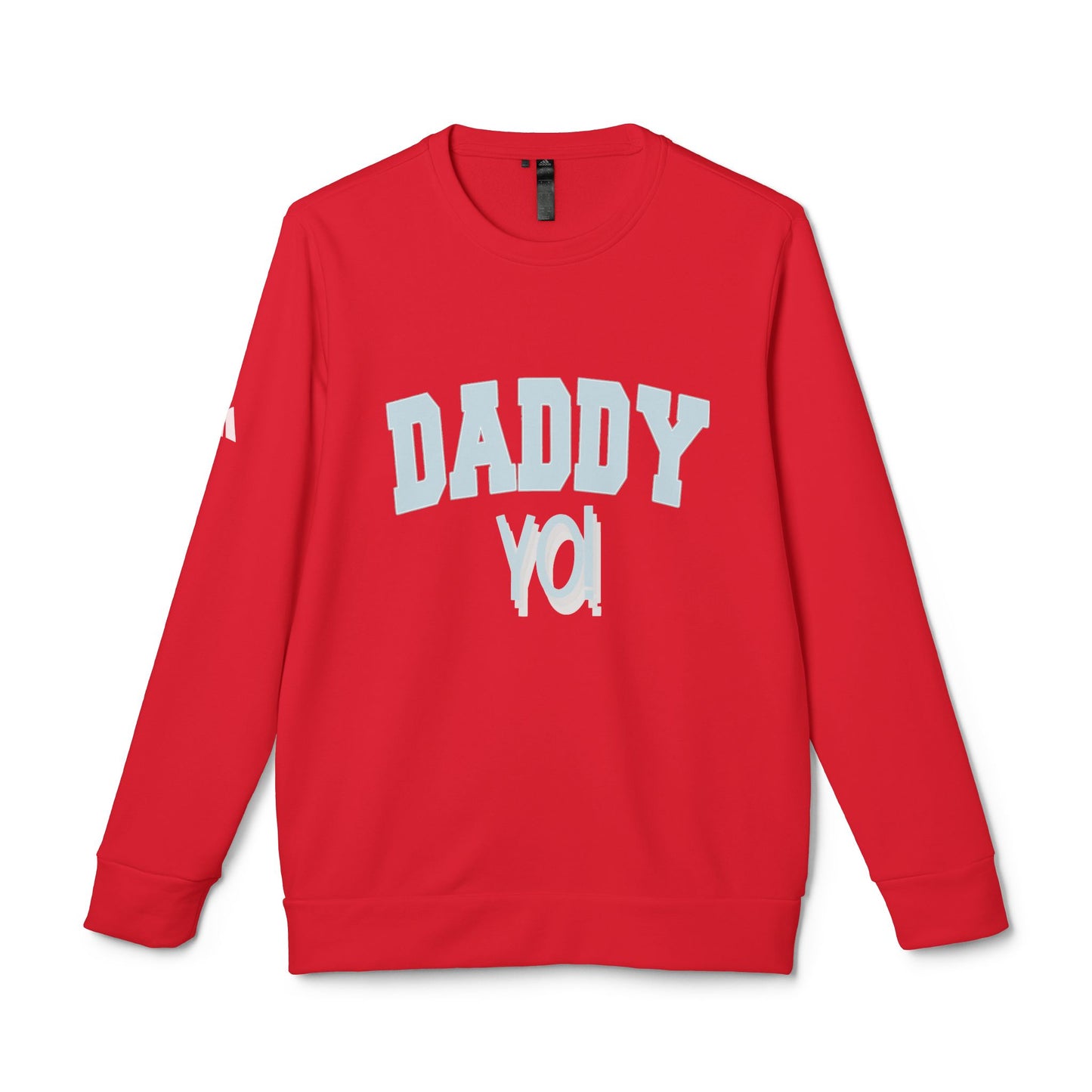 DTG adidas® Unisex Fleece Crewneck Daddy Yo Fathers Day Fathers Gift Sweatshirt