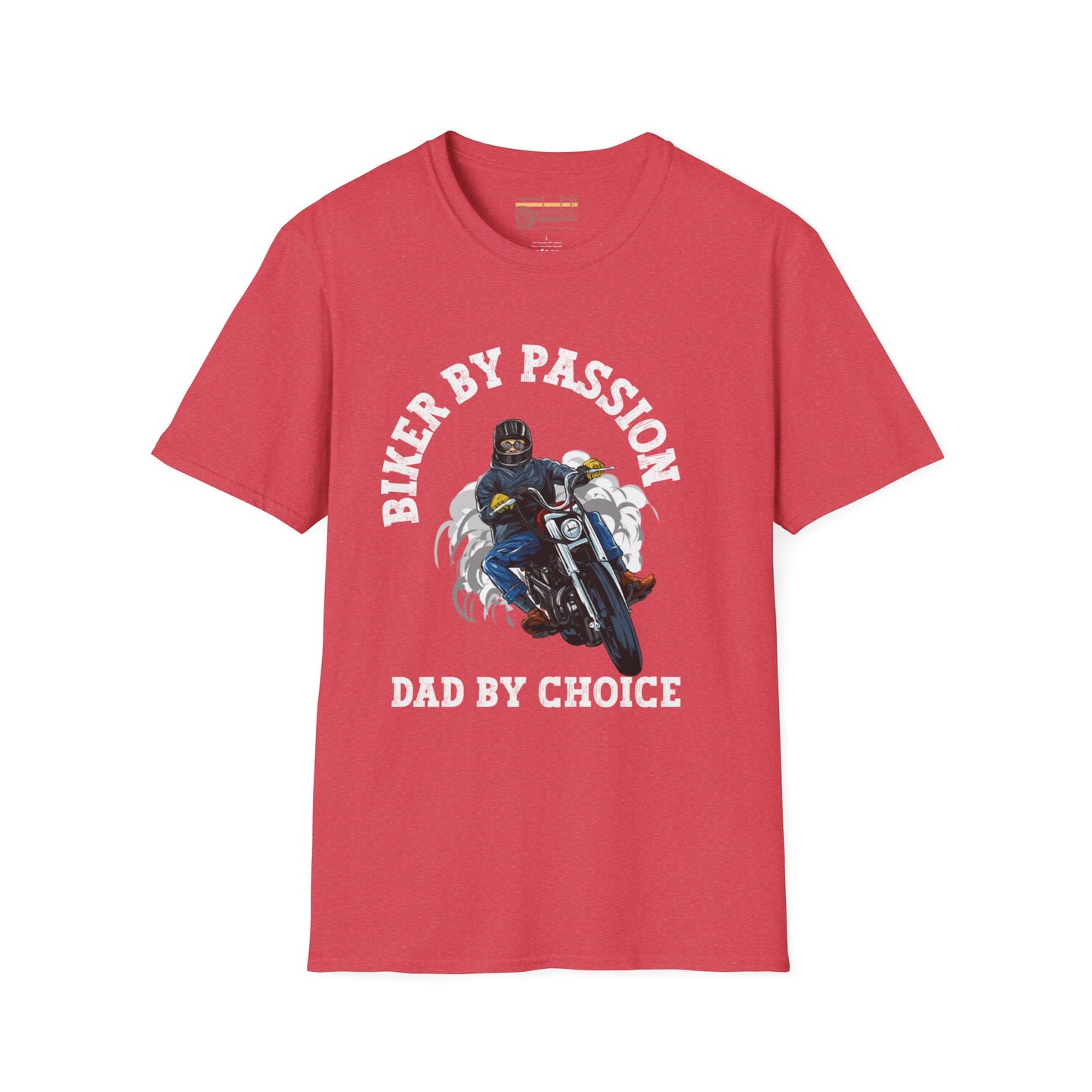 Biker By Passion Dad Ultimate Comfort Unisex Fathers Day T-shirt