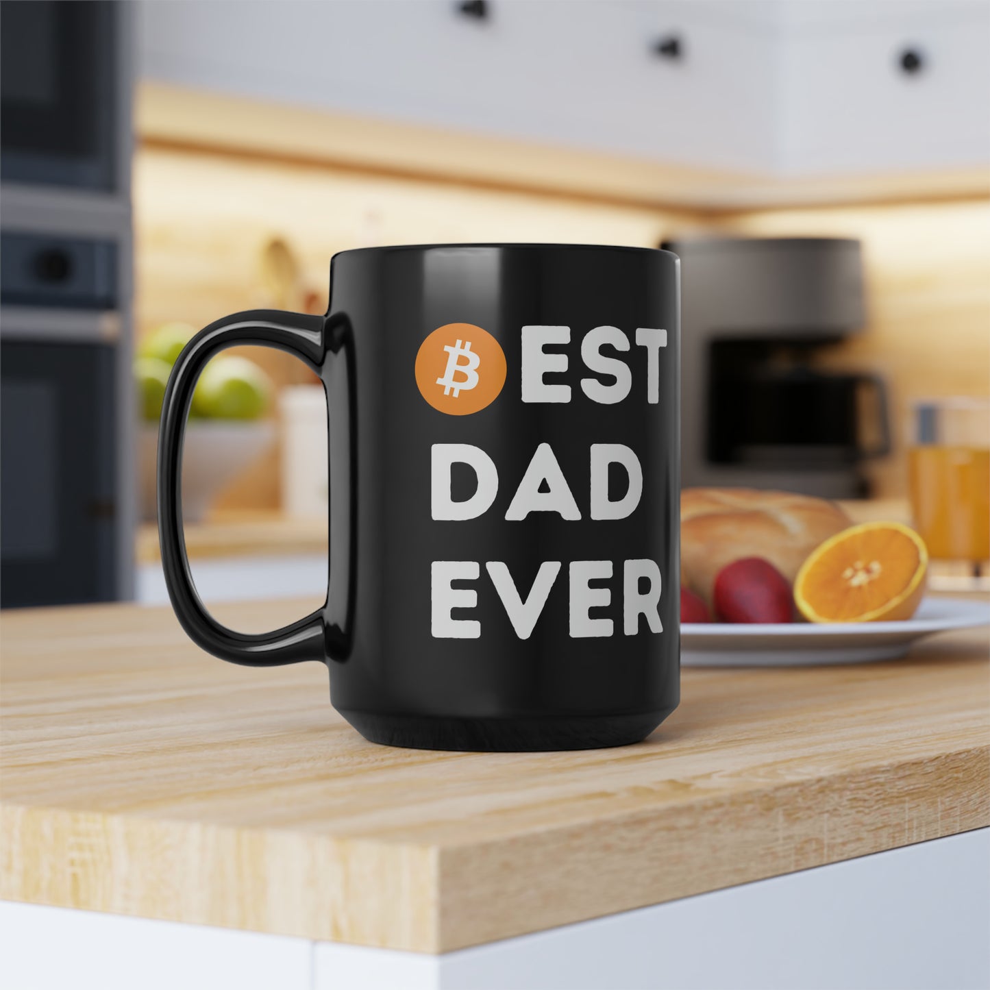 Best Dad Ever (Bitcoin, Crypto) Mug 15oz