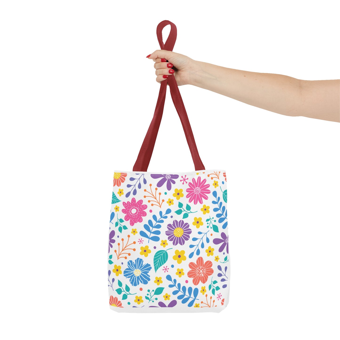 Copy of Summer Graphic Wild Flower Tote Bag