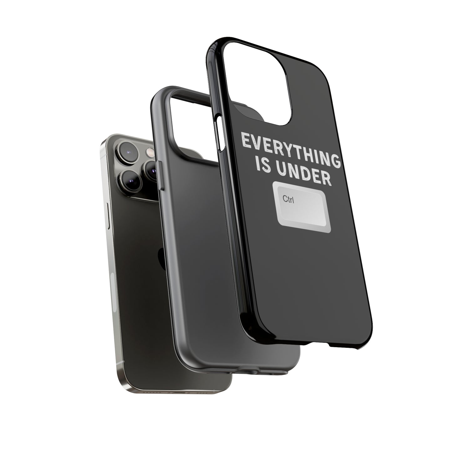 Everything Is Under Ctrl iPhone Case