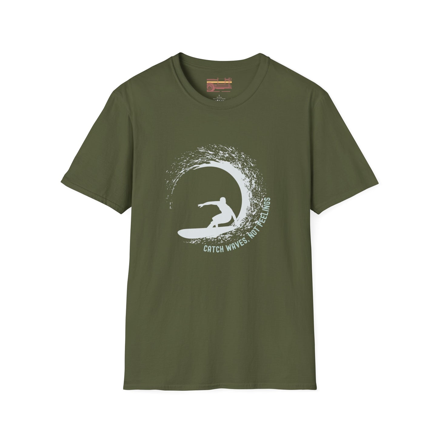 Catching Wave Surfing Lovers Ultimate Unisex Comfort Styled T-shirt