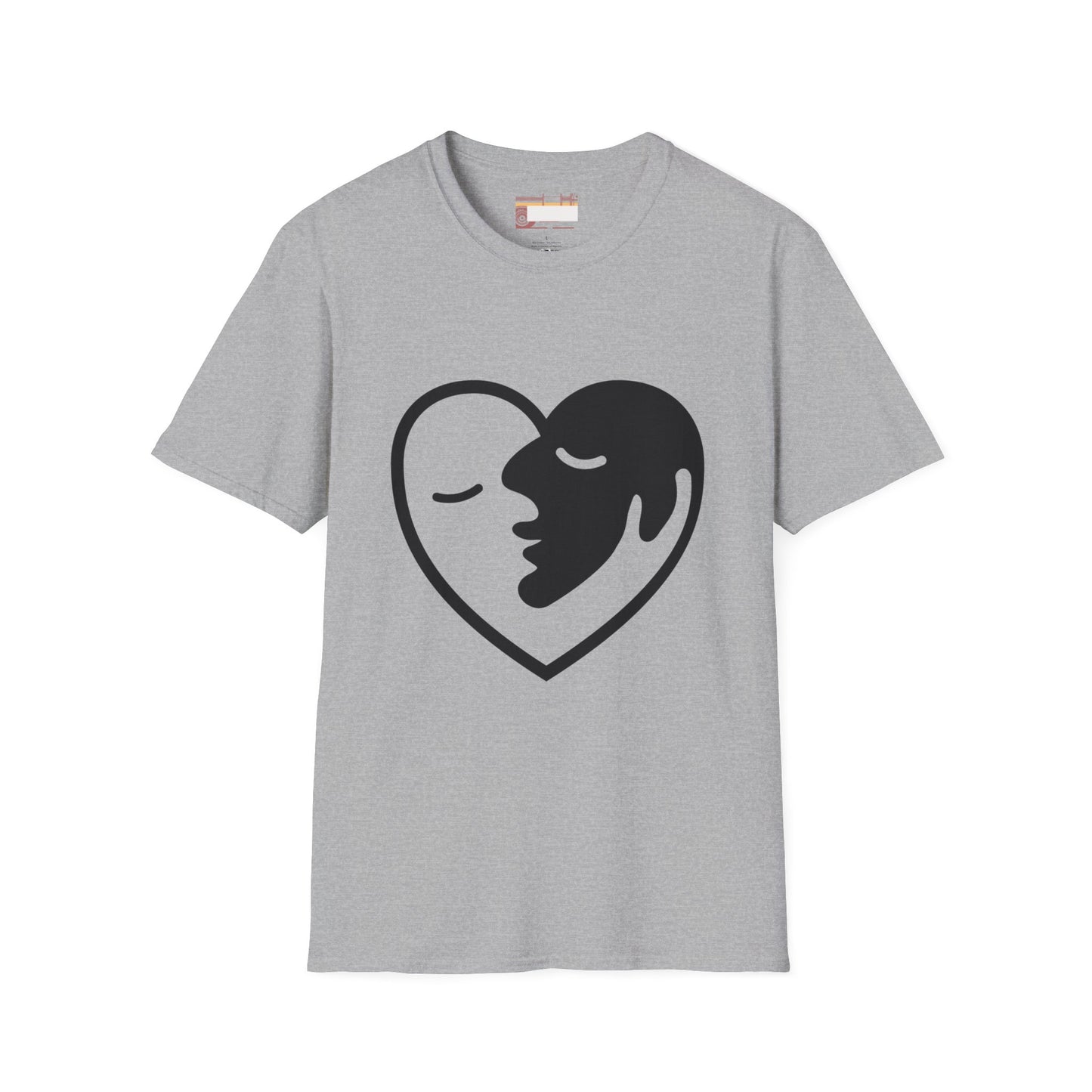 Love Designed Two Faced Unisex Minimalist Comfort T-shirt