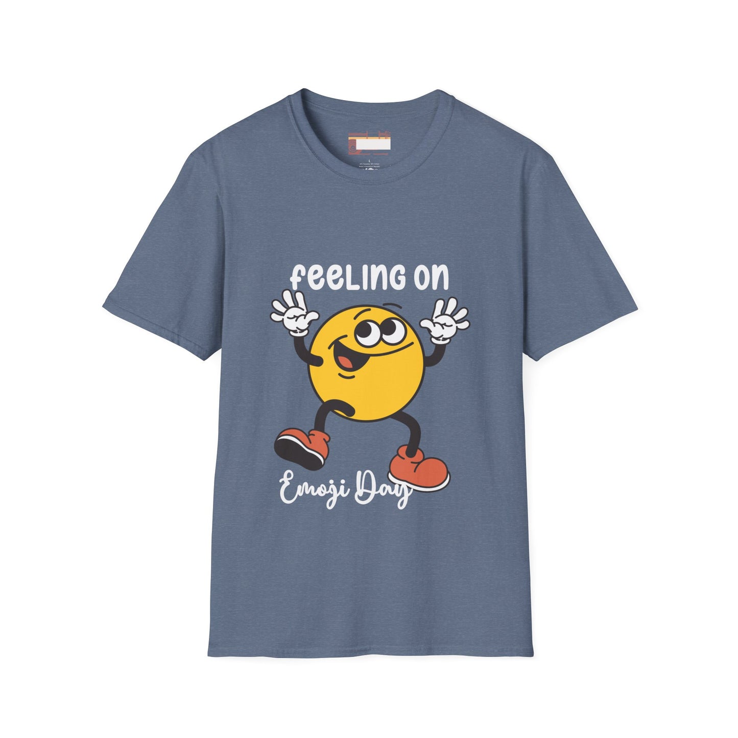 Graphic Emojis Designed Comfort Styled Minimalist T-shirts