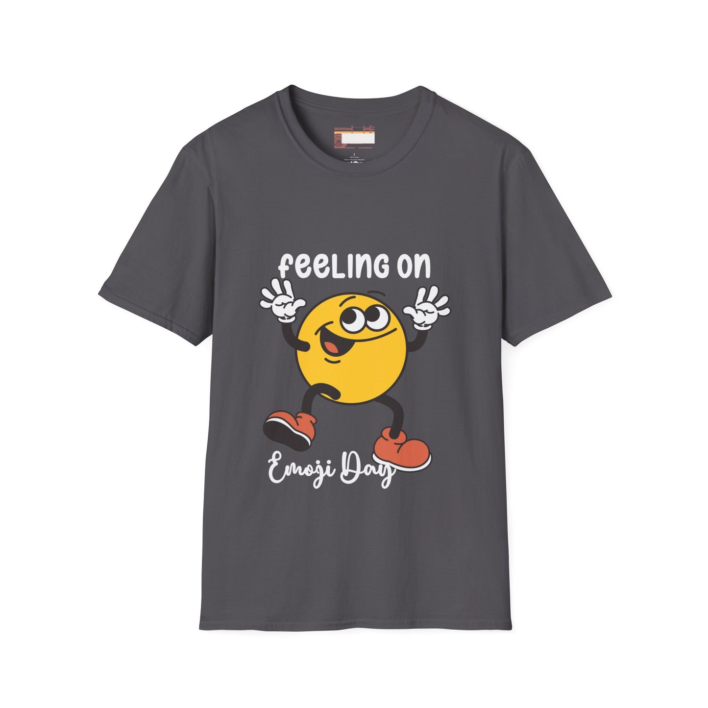 Graphic Emojis Designed Comfort Styled Minimalist T-shirts
