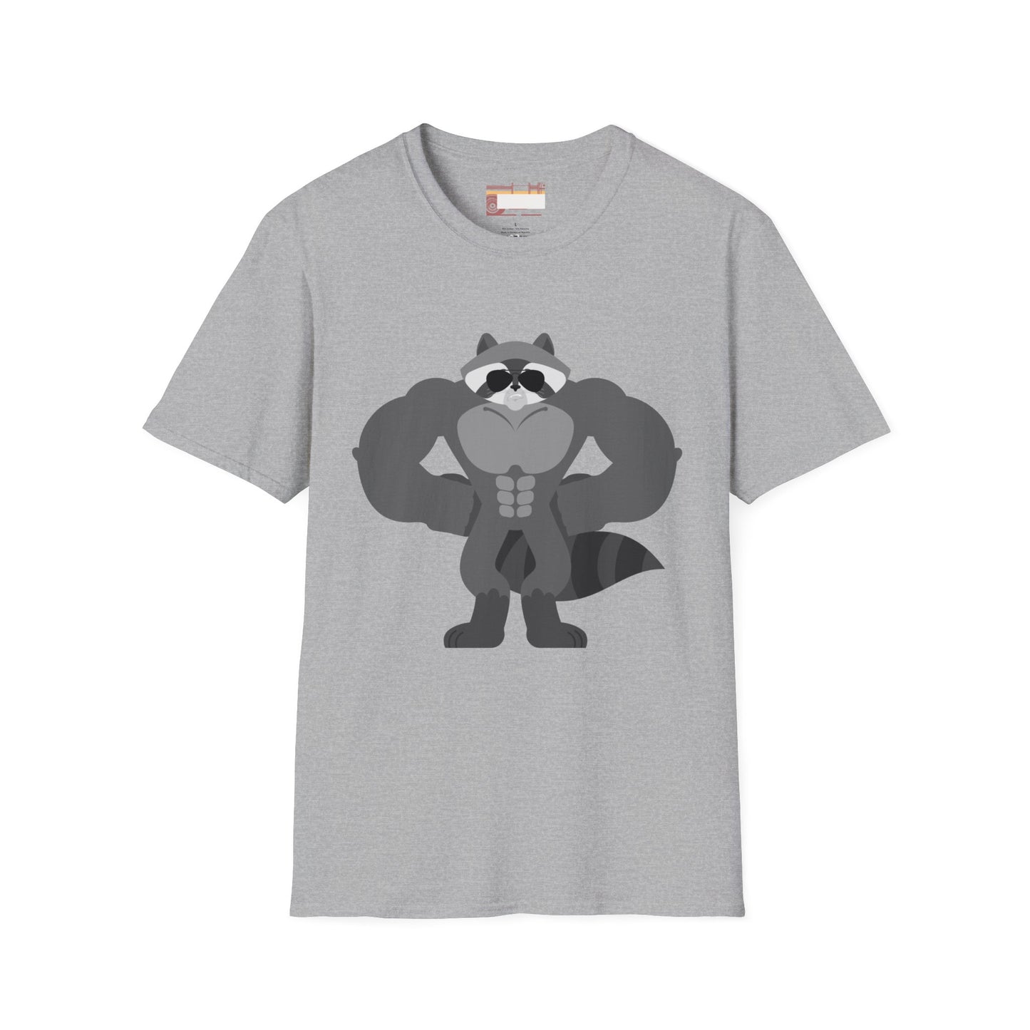 Graphic Designed Minimalist Racoon Unisex Comfort Styled T-shirts
